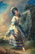 Thomas Gainsborough Portrait of Giovanna Baccelli china oil painting artist